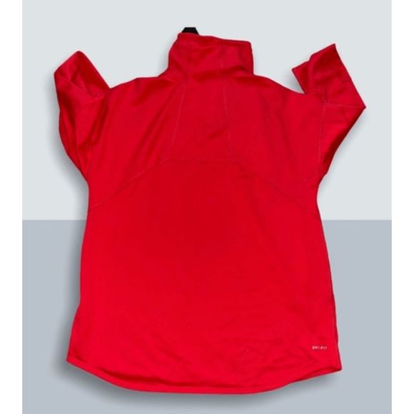 Nike Sweaters - NEW Women’s Small NIKE Running Relay Turtle Neck Pullover Shirt Red 659996-660